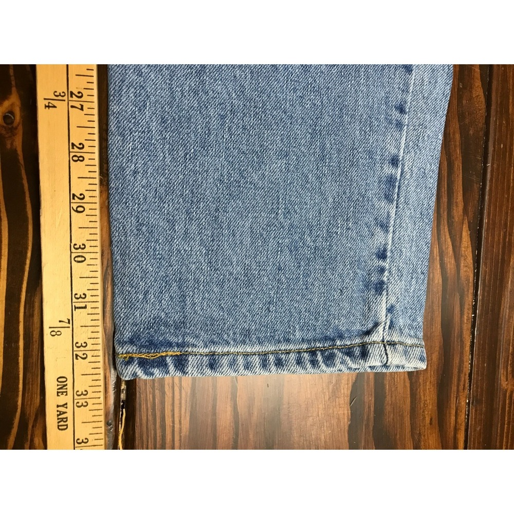 Levi's Jeans, Women's Size 14M , Blue, Denim, Relaxed, Tapered, 550 - Picture 5 of 10